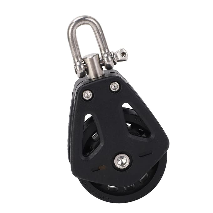Roestvrij Staal Nylon Marine Katrol Touw Loper Katrol Boot Accessoires Hoge Laadcapaciteit