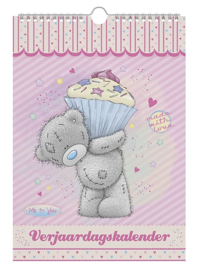 Verjaardagskalender me to you ROZE