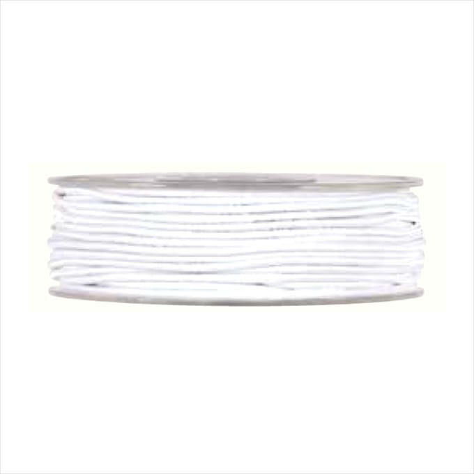 Vivant Elastisch koord rond  wit 2mm - 100mt