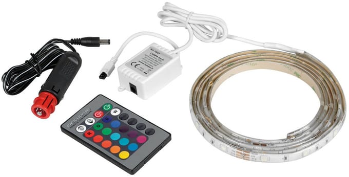 RGB LED strip 12/24V - 200 cm