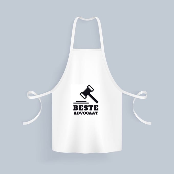 Akyol - beste advocaat Keukenschort - Beste advocaat - collega - cadeau - 82 bij 71 cm