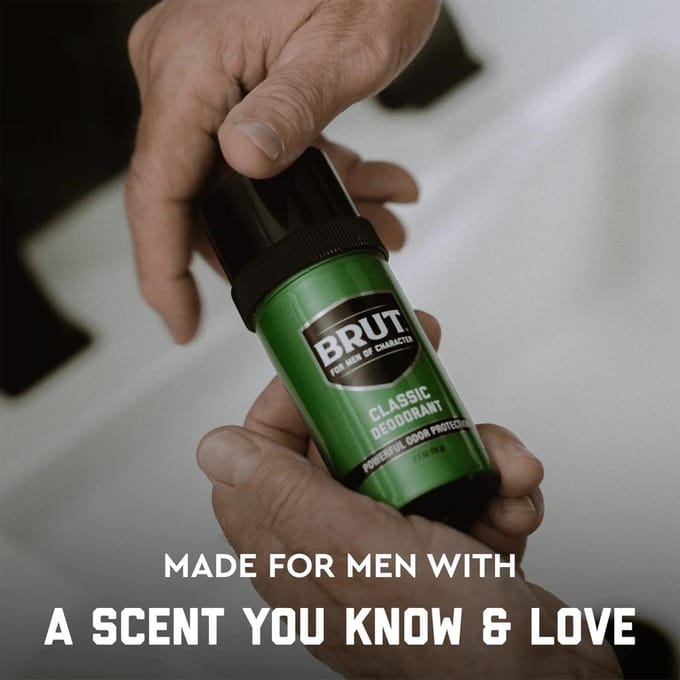 Déodorant stick pour hommes sans alcool Classic Deodorant Brut 76 g