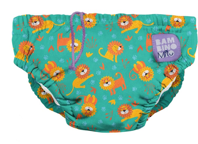 Herbruikbare Zwemluier voor Baby's – Coole katten motief