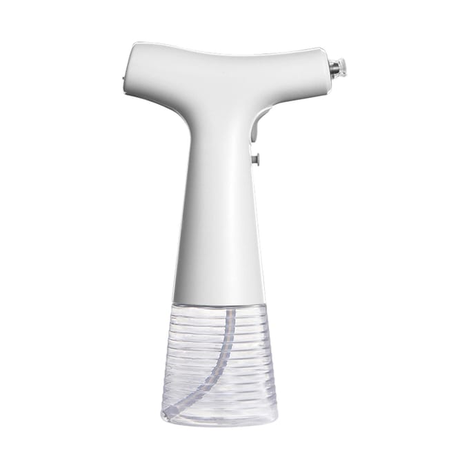 240ml Automatische Olijfoliespuit met 2 Modi Instelbare Flow Navulbare Spuitfles USB Oliedispenser voor Koken BBQ wit