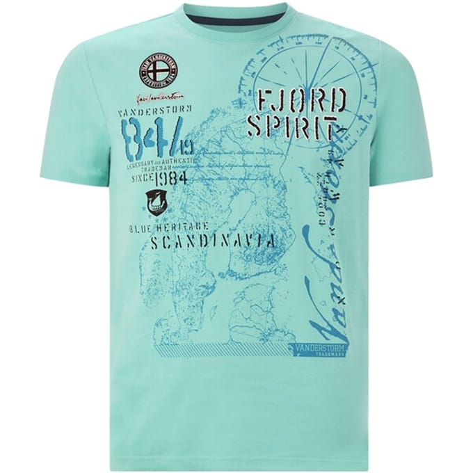 T-shirt DOMINIK turquoise