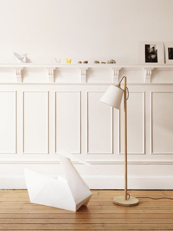 Muuto - Pull Vloerlamp - eiken - bruin