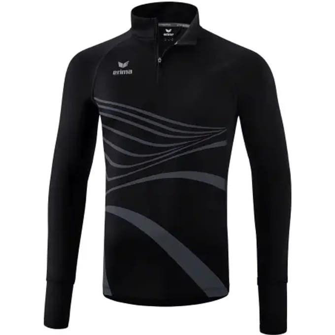 Erima Racing Running Longsleeve Kinderen - Zwart | Maat: 152