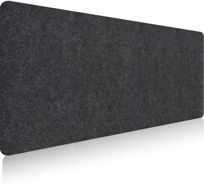 Allecto - Bureauonderlegger - Vilten Muismat - Antislip en
