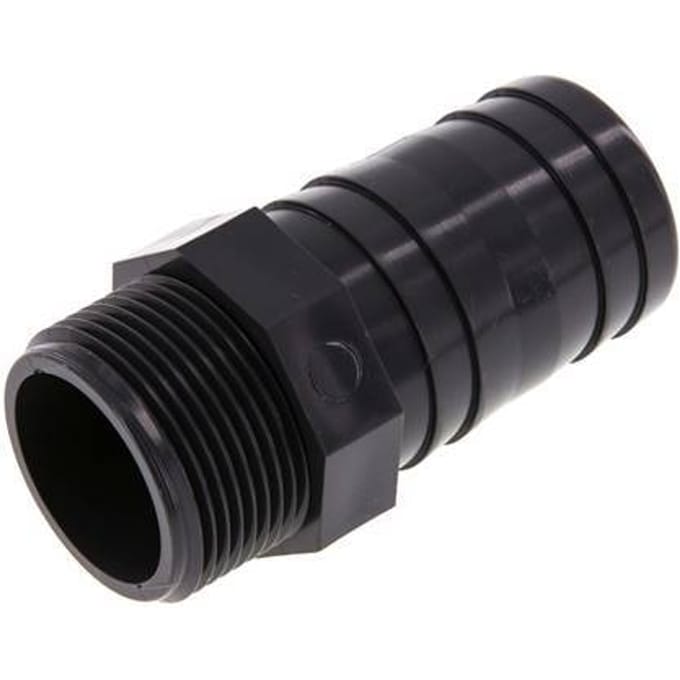 40 mm & G1-1/4'' PVC-U Slangpilaar Buitendraad 92mm EN 1452-3 [2 Stuks]
