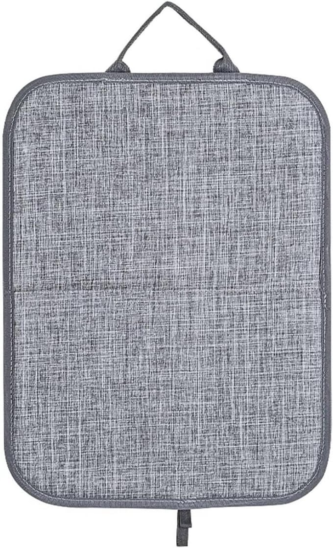 Draagbare Strijkmat - Opvouwbaar Strijkijzer Pad - Snel Kleding Strijken - Hittebestendige Constructie - 40x30cm - Grijs