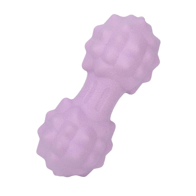 Pinda Massagebal Multi-Directionele Massage Ergonomische Zachte Dubbele Lacrosse Massagebal voor paars