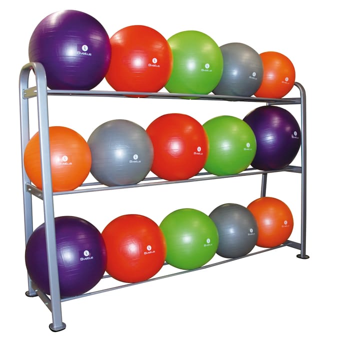 Rek met gymballen Sveltus