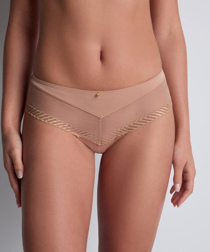 Aubade Sheer Emotion Shorty 4M70 Sand - maat 42