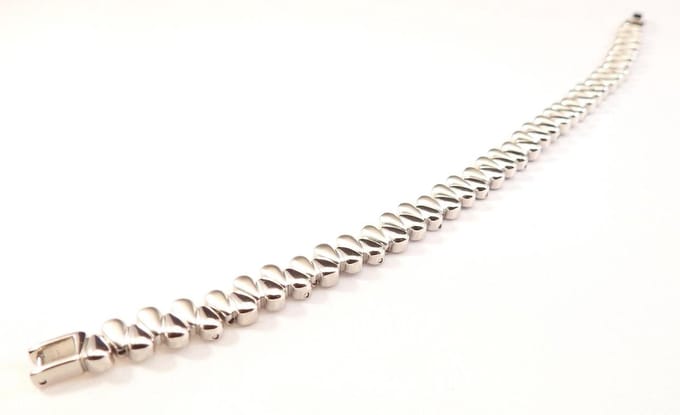 Pronkjuweel Titanium Amband 7163 lengte 20 cm