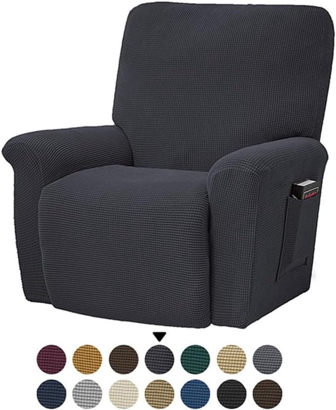 Elastische Universele Stoelhoes voor Relaxfauteuil met Opbergzakken