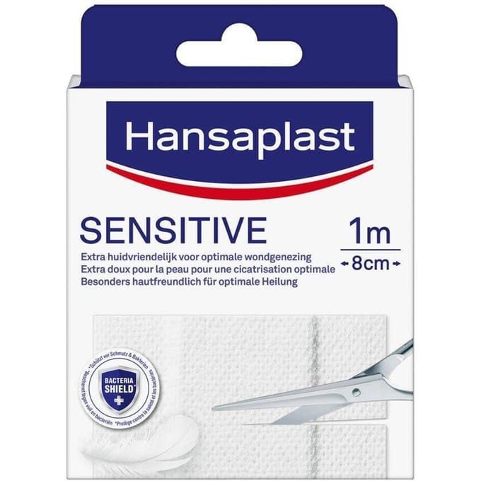 Hansaplast Sensitive Wondpleisters - Extra huidvriendelijk voor optimale genezing 1 Pleister