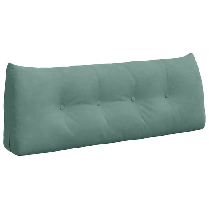 vidaXL - Rugkussen - Zeegroen - 120 - x - 24 - x - 50 - cm - Fluweel