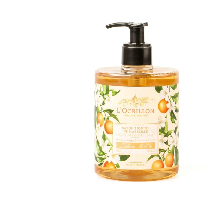 L'Ocrillon Liquid Marseille Soap Orange Blossom 500 ml