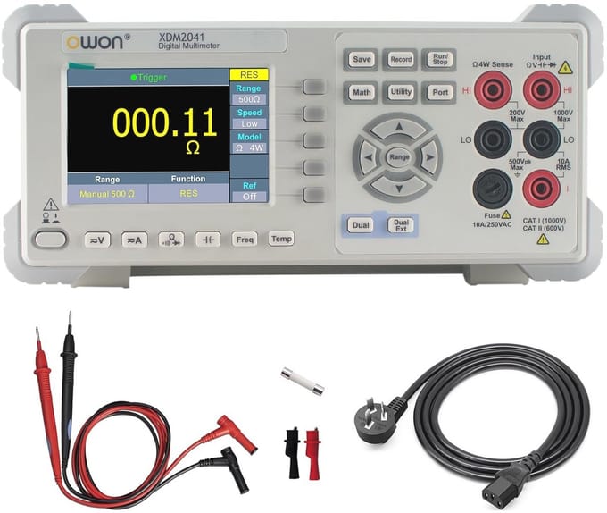 Digitale Multimeter met Hoge Resolutie LCD en True RMS AC Metingen