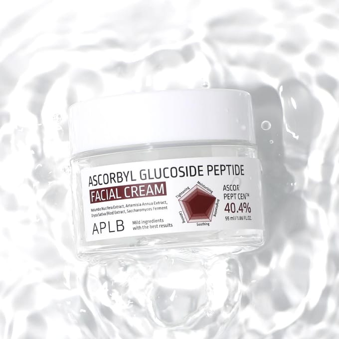 APLB Ascorbyl Glucoside Peptide Gezichtscrème 55ml #55ml 1PCS white