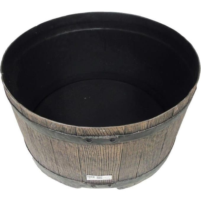 Récupérateur d'eau - NATURE - Baril - 30,5x58 cm - Marron - 120L