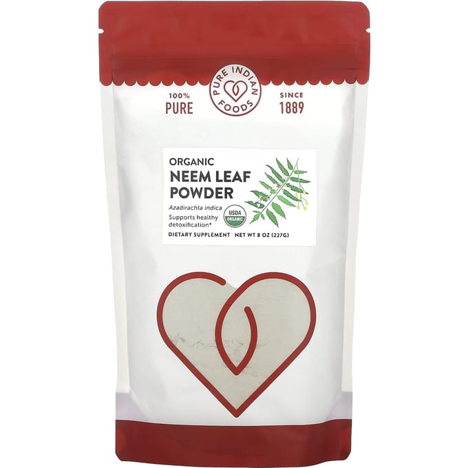 Biologisch Neem Bladpoeder, 227G(8oz)