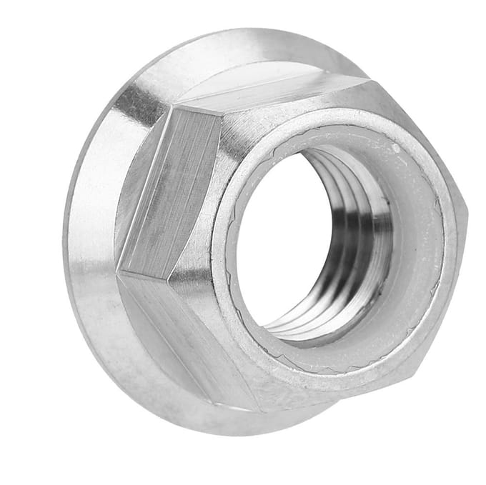 1 stuks M5 M6 M8 M10 M14 Titaniumlegering Flens Borgmoer voor Fiets Motorfiets (M10X1.25)