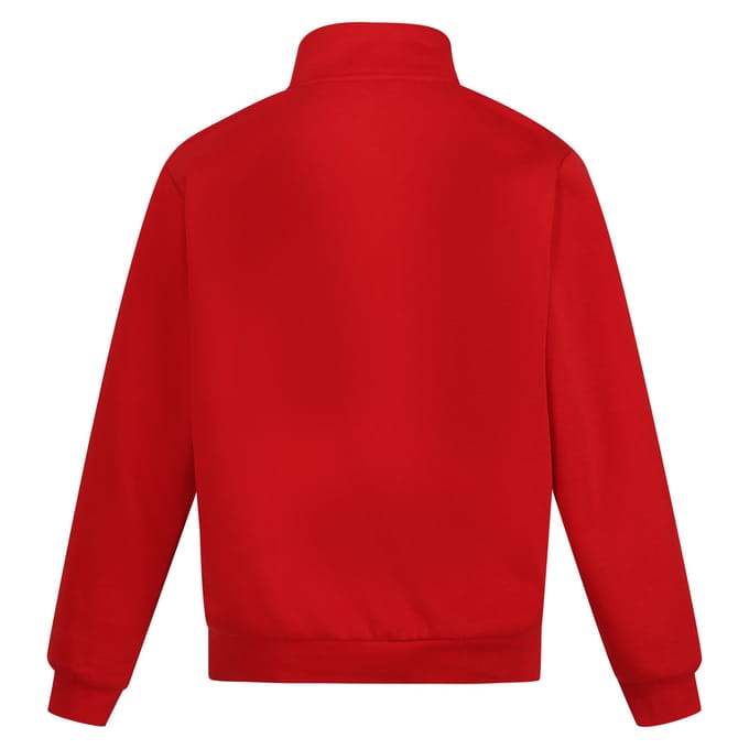 Regatta Heren Pro Quarter Zip Sweatshirt (Klassiek rood)