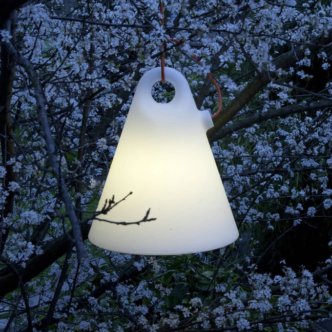 Martinelli Luce buiten hanglamp Trilly, stekker, Ø 45 cm
