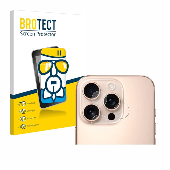 Screenprotector voor Apple iPhone 16 Pro Max (ALLEEN Camera Lens) Beschermglas transparant