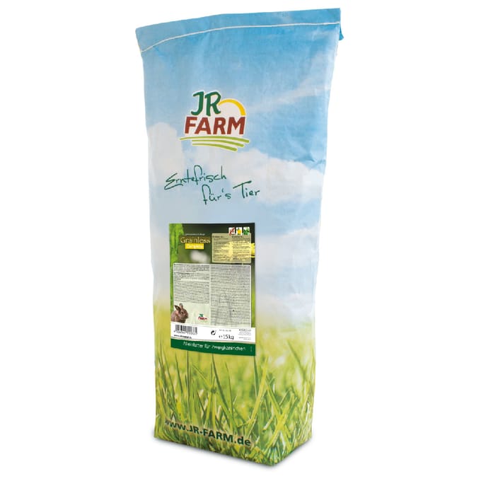 JR Farm Grainless Complete Dwergkonijnen - 15 kg