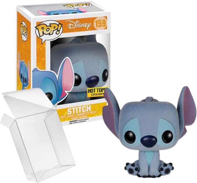 Funko Pop! Disney - Stitch (Flocked) #159 Hot Topic Exclusive