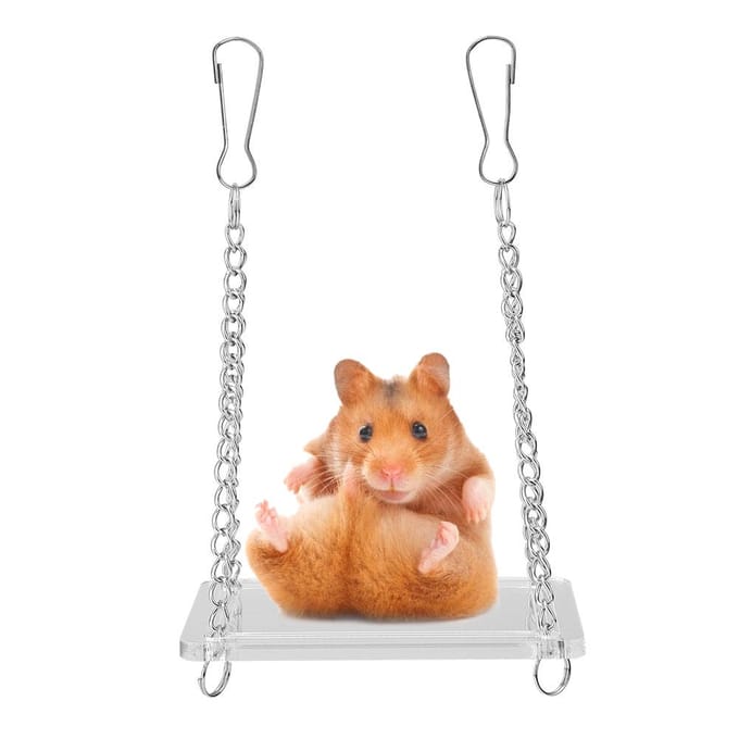 Hamster Hangbrug Hamster Schommel Hangend Stand Speeltuin white