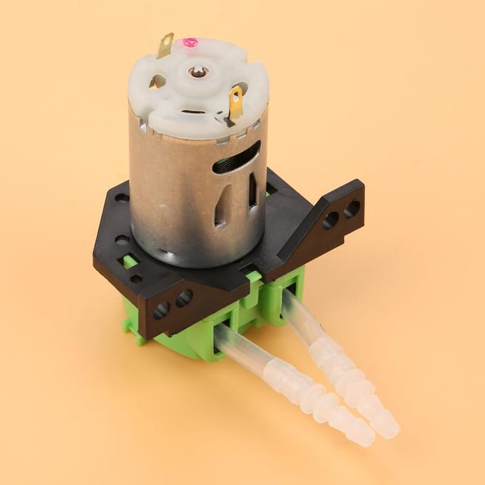 Pompe doseuse à tête péristaltique pour aquarium et laboratoire d'analyse chimique (vert  24v 3*5) vert