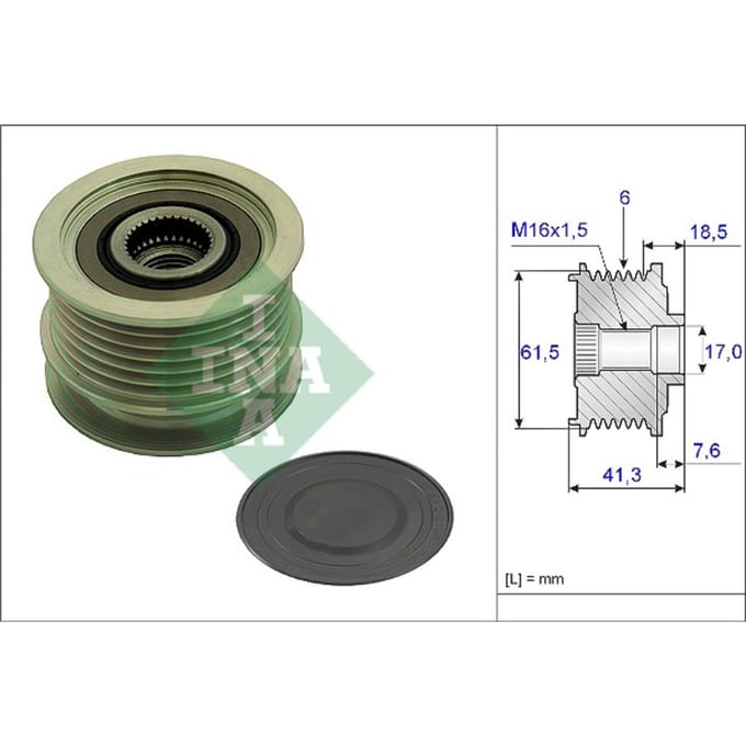 Schaeffler Ina Generator vrijloop INA 535 0234 10
