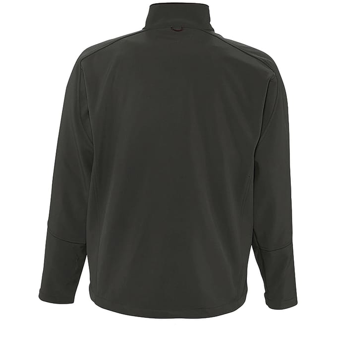 SOLS Heren Relax Soft Shell Jacket (ademend, winddicht en waterbestendig) (Houtskool)