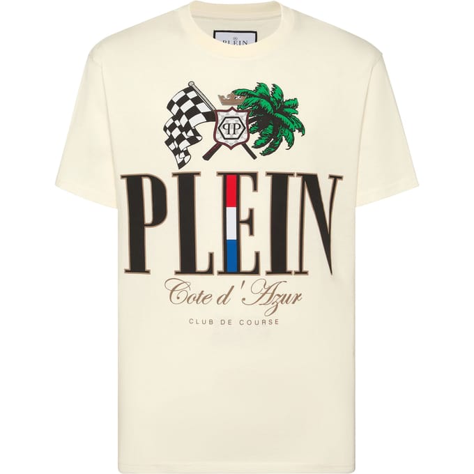 T-Shirt Round Neck Ss Cote D Azur Plam
