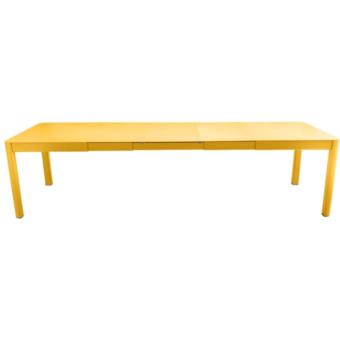 Fermob Ribambelle tafel - C6 Honing structuur - 3 Inlegplaten