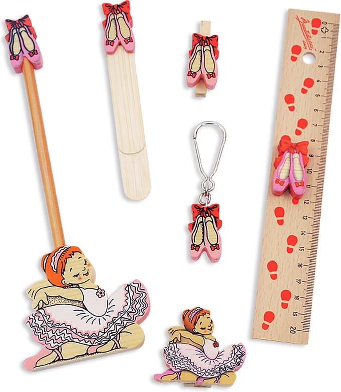 Bartolucci - School set ballerina - 7 delig vanaf 5 jaar
