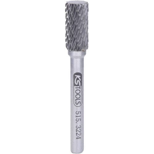 KS Tools 5153224 Freesstift Hardmetaal Lengte 65 mm Afmeting, Ø 6 mm Werklengte 40 mm Schachtdiameter 6.0 mm