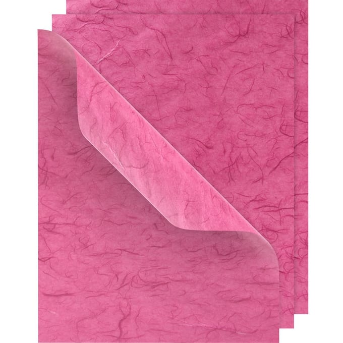 VBS Strozijde, 50x70cm, 3 vellen - Fuchsia