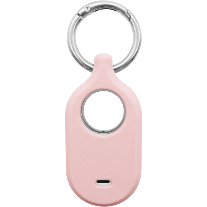 Mocaa Samsung Galaxy SmartTag 2 Siliconen Hoesje Roze