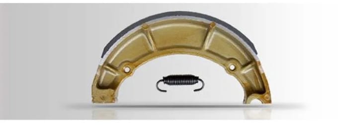 Ebc Plain Series Organic Y535 Achterremblok Zwart