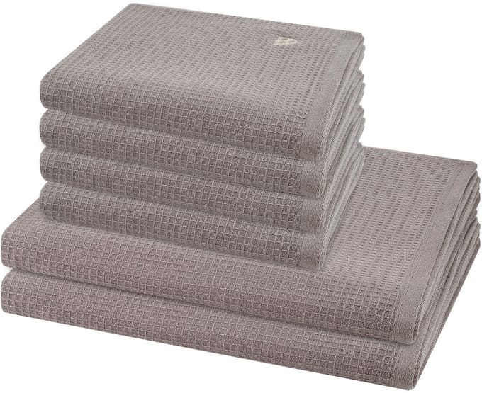 Ross Sonstiges 4 X handdoek 2 X douchehanddoek - in set 6 pack Pique