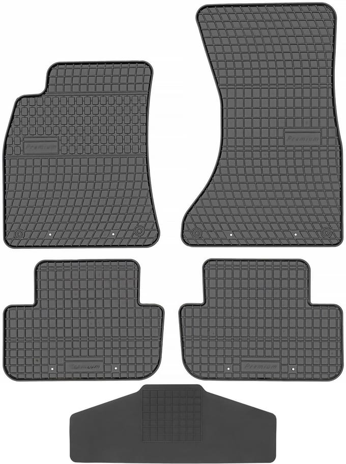 Max-Dywanik Prismat Serie - Audi A5 Sportback - 2009-2016 - Zwart - Rubber