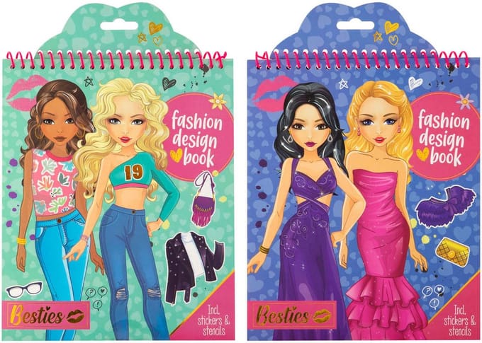 Besties Fashion designer schetsboek