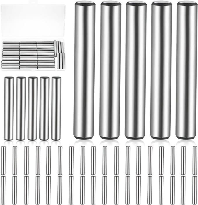 Set van 46 Planksteunen met 6 mm Diameter, Ideaal voor Kasten, Planken en Opslagoplossingen