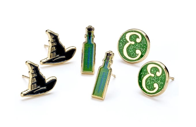The Carat Shop - Wicked Elphaba Oorbellen Set
