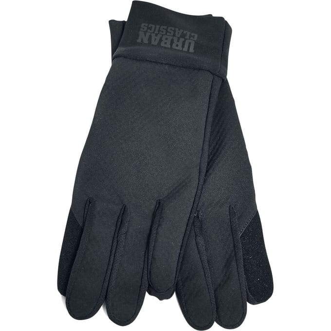 Urban Classics Handschoenen - Performance Gloves Logo Cuff - zwart