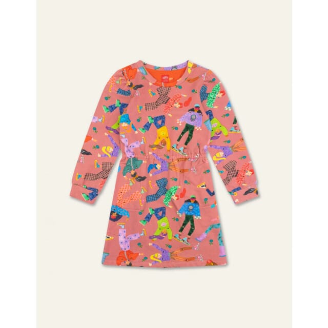 Oilily Djangle Jurk- maat98/3T Roze Glo